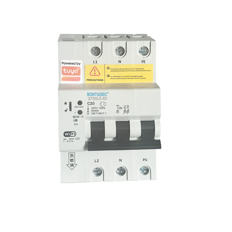 وائی ​​فائی ST65LE-63wf2 سیریز ملٹی فنکشنل IoT انٹیلیجنٹ RCBO انٹیلیجنٹ سرکٹ بریکر